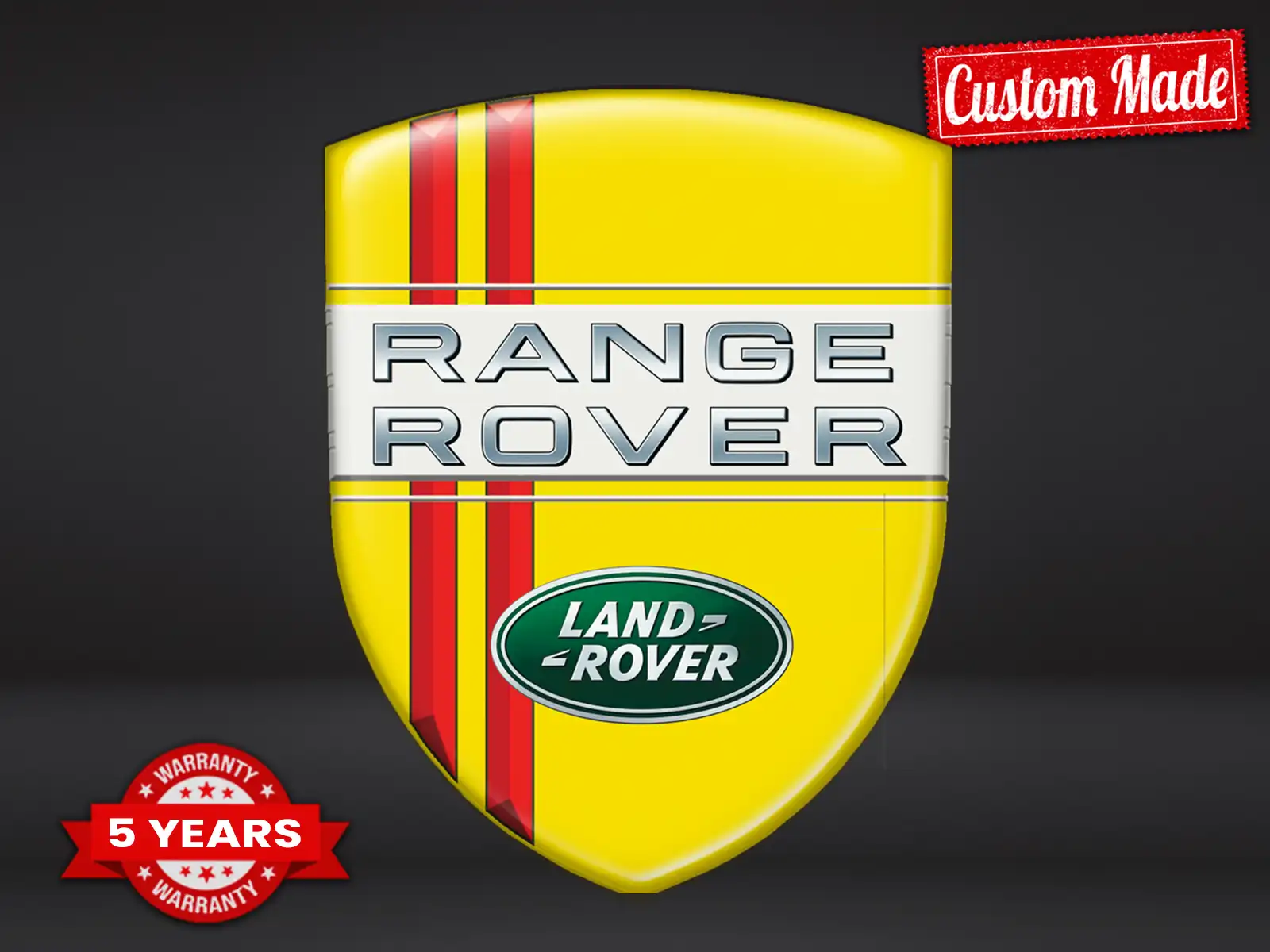 Land Rover Emblemi Auto su Misura Edizione Professionale Moderni